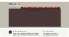 Desktop Screenshot of millcreekfurniture.com